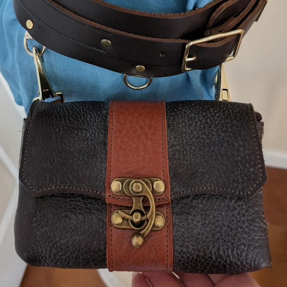 Cosplay, Steampunk, Medieval, Renaissance Belt W / Waist Pouch Bags - Picture 3 of 13